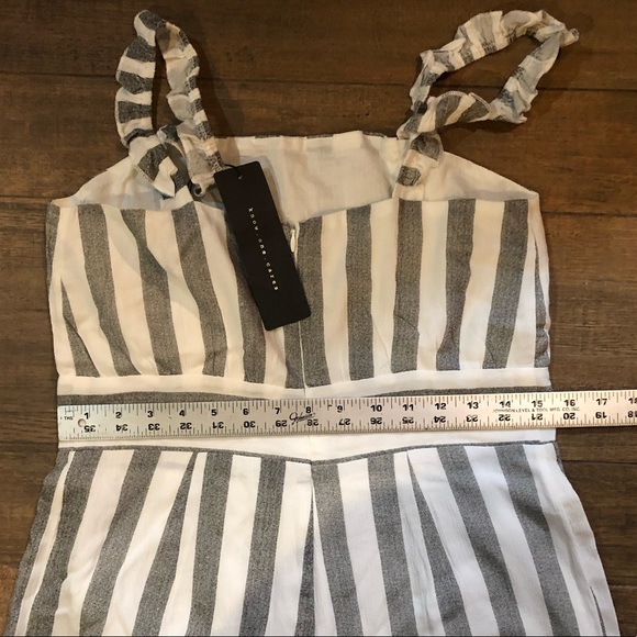 NWT Grey and White Romper from Nordstrom - Picture 6 of 8